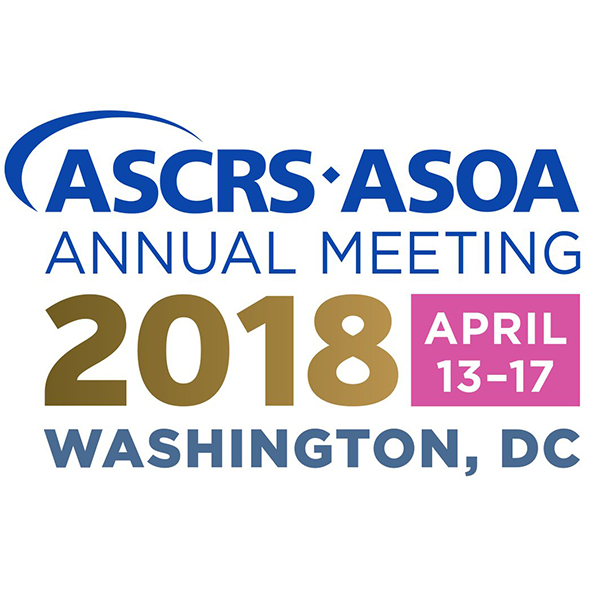 [소식] 8년 연속, 2018 ASCRS 초청 강연