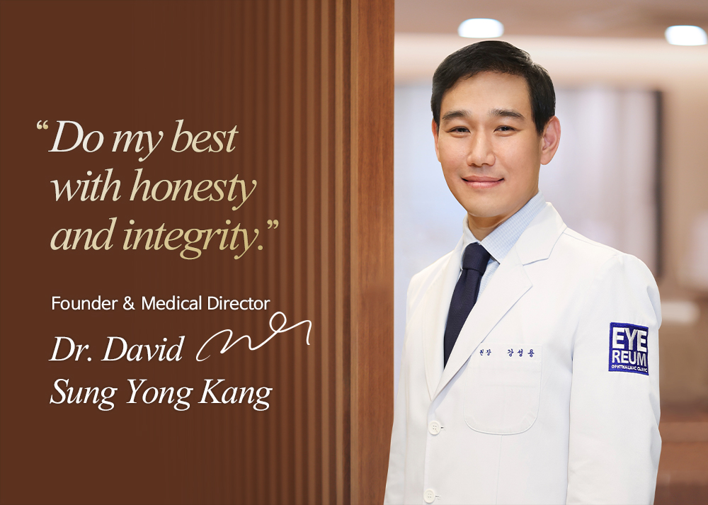 EYEREUM Founder & Medical Director Dr. David Kang(David Sung Yong Kang)