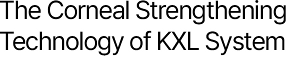 The Corneal Strengthening Technology of KXL System